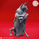 Arcanaloth Record Keeper - Tabletop Miniature (Pre-Supported)