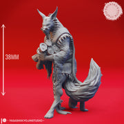 Arcanaloth Record Keeper - Tabletop Miniature (Pre-Supported) - Only-Games