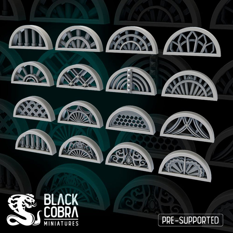Arched Windows Set - Only-Games