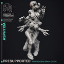 Asphixiya - Quiet Mountains -  PRESUPPORTED - Illustrated and Stats - 32mm scale