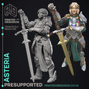 Random Monster Collection 1 -  6 Monsters -  PRESUPPORTED - Illustrated and Stats - 32mm scale