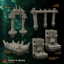 Temple of Hatred Terrain Pieces