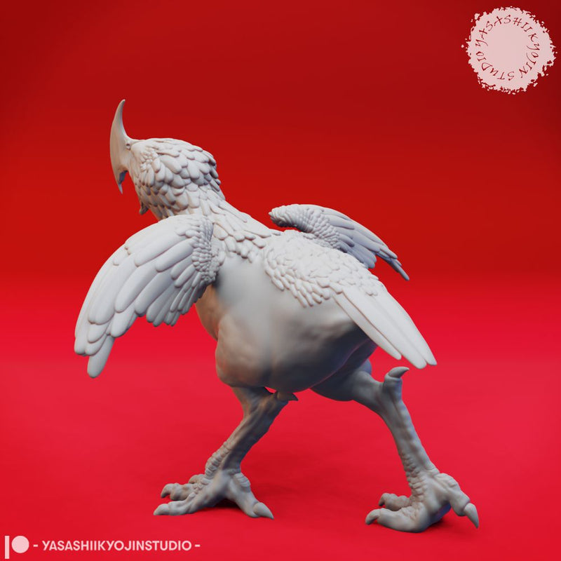 Screeching Axe Beak - Tabletop Miniature (Pre-Supported) - Only-Games