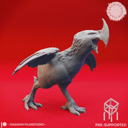 Screeching Axe Beak - Tabletop Miniature (Pre-Supported) - Only-Games