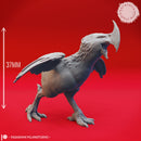 Screeching Axe Beak - Tabletop Miniature (Pre-Supported)