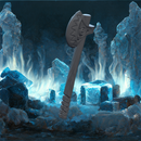 Barbarian Battle Axe - Frost Giant Weapon Accessory STL, DnD & Wargaming Miniature