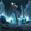 Barbarian Battle Axe - Frost Giant Weapon Accessory STL, DnD & Wargaming Miniature