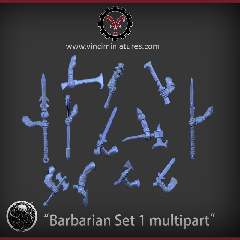 BARBARIANS SET 1 MULTIPART - Only-Games
