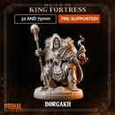 5 miniatures - 32mm - Classic Orcs Bundle - RESCUE IN THE KING FORTRESS  - MASTERS OF DUNGEONS QUEST - Only-Games