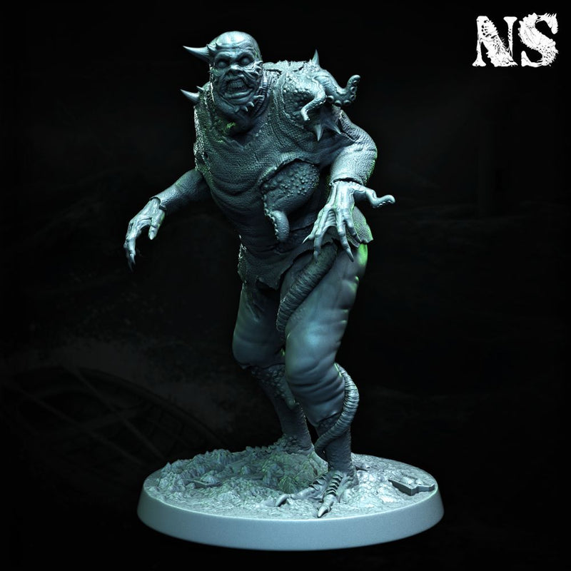 Deep One Face Deep One - Hybrid 02 - NSMiniatures - Miniatures by Only-Games.co
