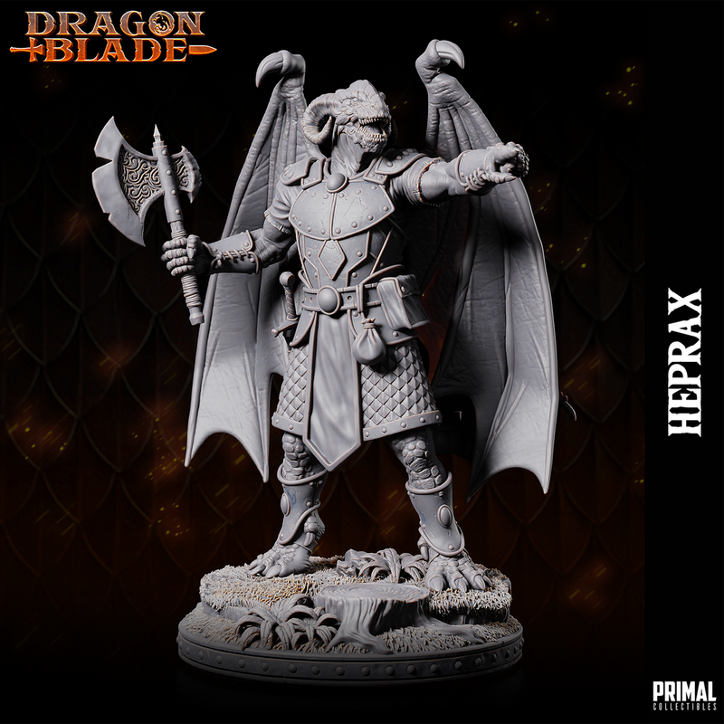 5 miniatures - 32mm - Draconians Bundle - DragonBlade - Only-Games