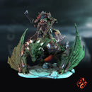 Badrokk Fleshripper, mounted on Wyvern