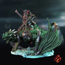 Badrokk Fleshripper, mounted on Wyvern