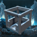Barbarian Outpost Balcony Frame - Modular Wooden Platform STL, DnD Terrain