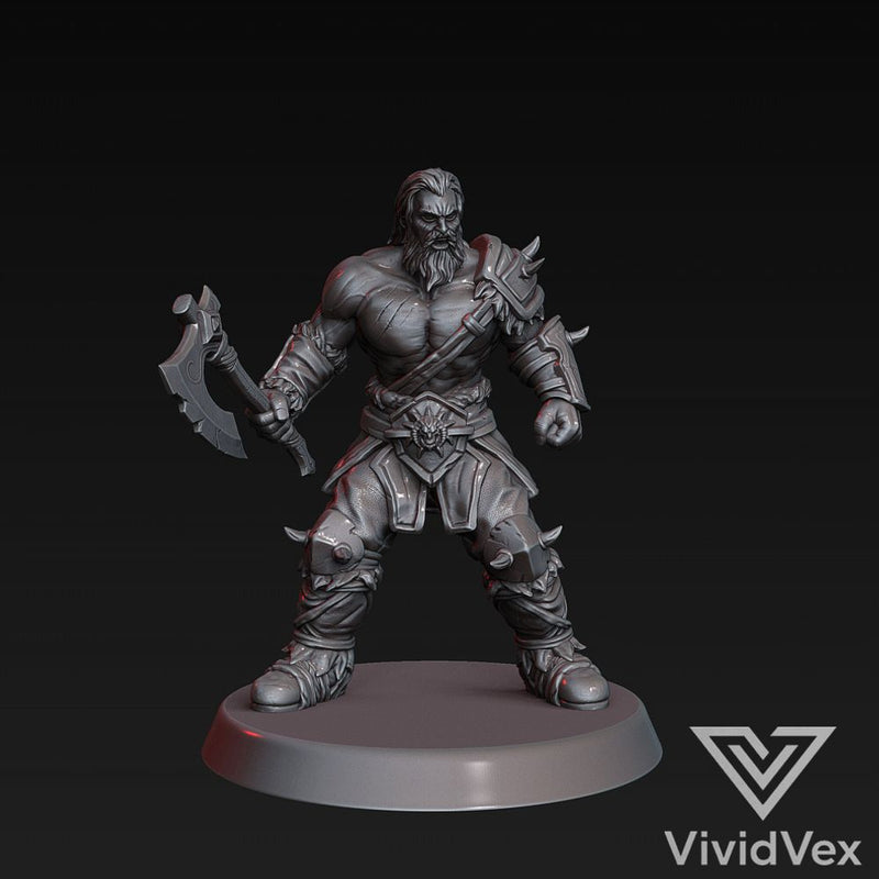 Barbarian Glen(2 Weapons) - Only-Games