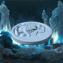 Barbarian Coin - Serveta Camp Relief Medallion STL, DnD & Wargaming Accessory