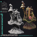 Bavlorna Sporemother - Witch -  PRESUPPORTED - Illustrated and Stats - 32mm scale