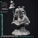 Bavlorna Sporemother - Witch -  PRESUPPORTED - Illustrated and Stats - 32mm scale