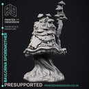 Bavlorna Sporemother - Witch -  PRESUPPORTED - Illustrated and Stats - 32mm scale