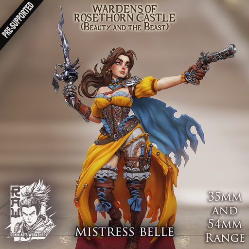 Belle - Mistress of Castle Rosethorn - Beauty and the Beast - Only-Games