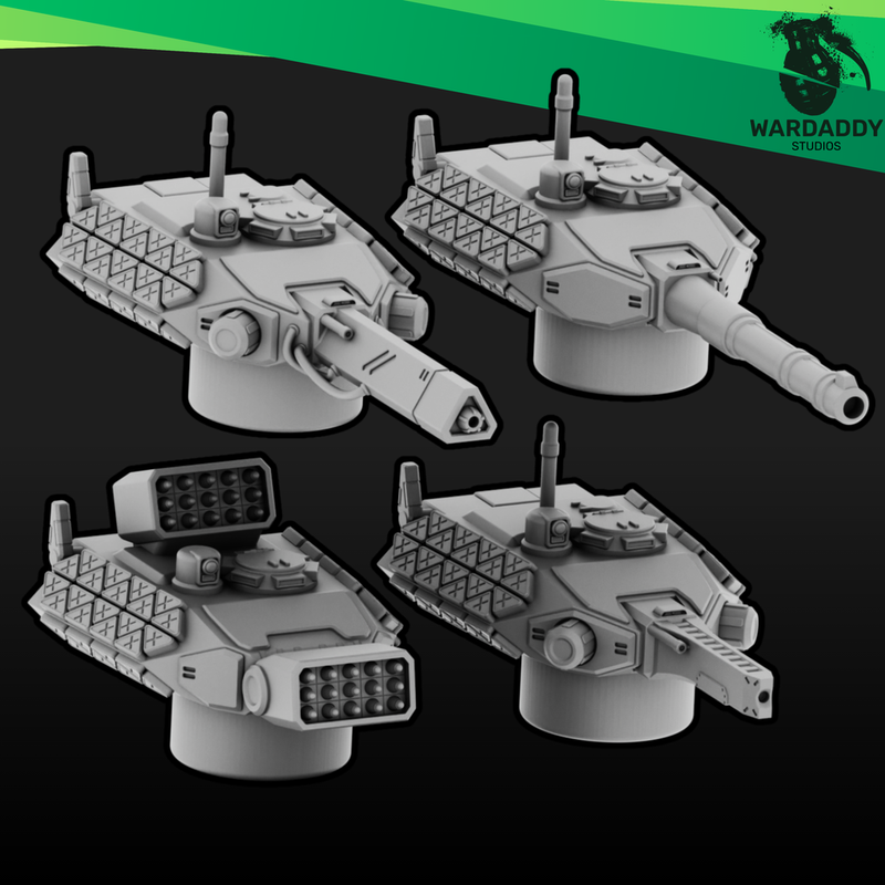 Bengal Main Battle Tank Mk2 (10mm) (Multipart)