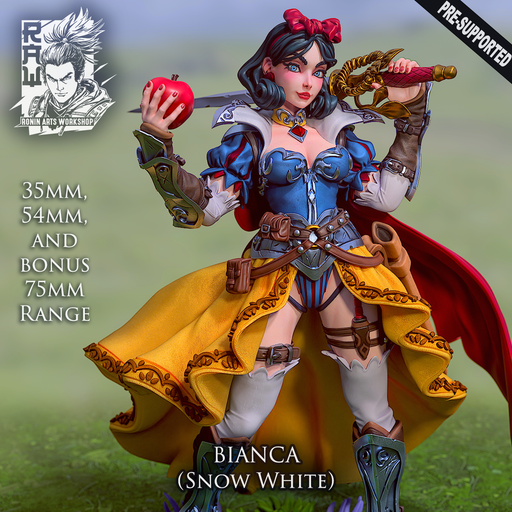 Bianca - Snow White miniature - STL only - Only-Games