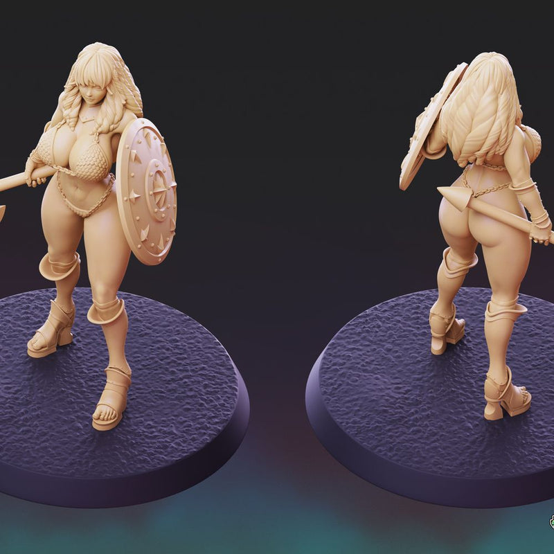 Bikini Warrior XL Body Variant - Pose 1 - Only-Games