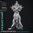 Black Pharo - The Wondering Desert -  PRESUPPORTED - Illustrated and Stats - 32mm scale