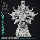 Black Pharo - The Wondering Desert -  PRESUPPORTED - Illustrated and Stats - 32mm scale