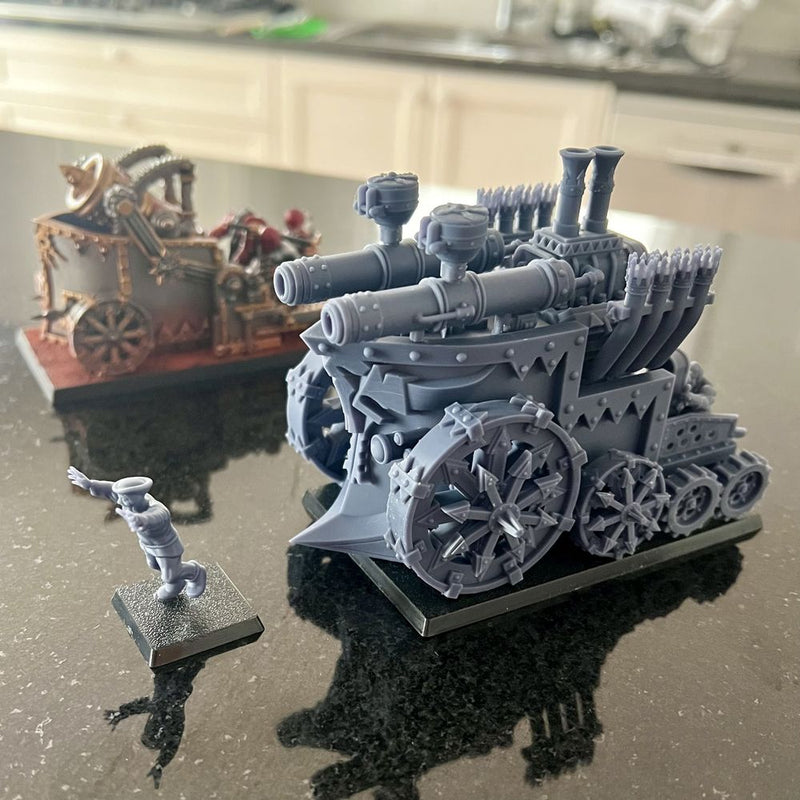 Evil Dwarf Blackshard Demon 28mm