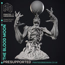 The Blood Moon - End game boss monster -  PRESUPPORTED - Illustrated and Stats - 32mm scale