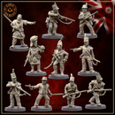 British Gothic Napoleonic 10 man squad for Silver Bayonet - Only-Games