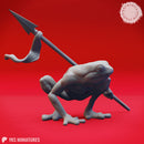 Bullywug - Spear - Tabletop Miniature (Pre-Supported)