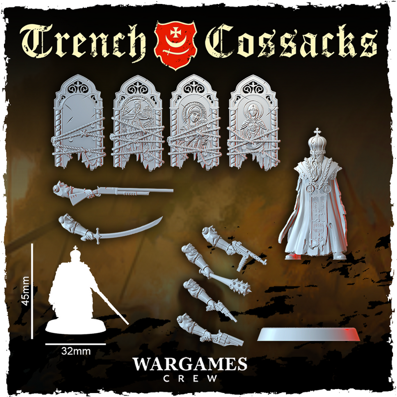 TRENCH CHAPLAIN #1 (CLERIC) - Only-Games