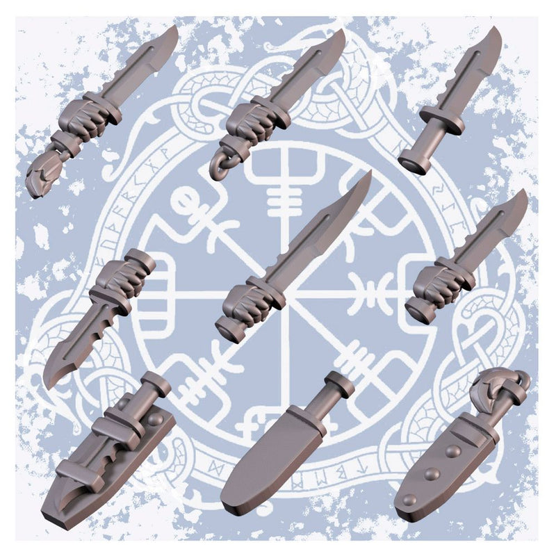 Nord warriors combat knifes - Only-Games