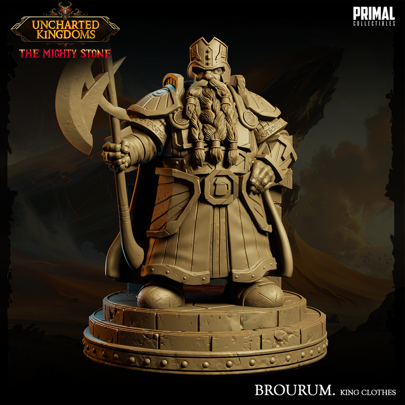 3 miniatures - 32mm - Brourum's Bundle - Uncharted Kingdom - Only-Games