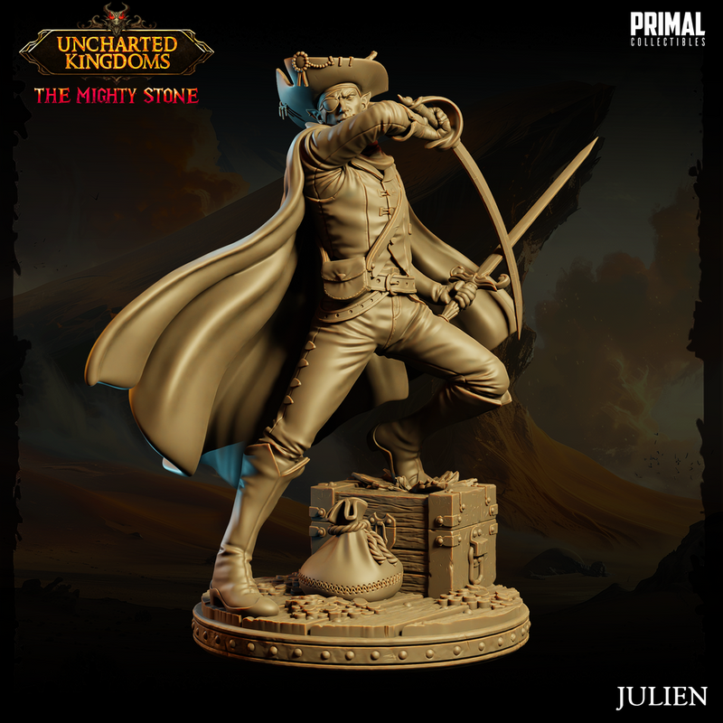 3 miniatures - 32mm - Classic Drows Bundle - Uncharted Kingdom - Only-Games