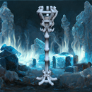 Ornate Candelabra - Barbarian Camp Candle Holder STL, DnD & Wargaming Accessory