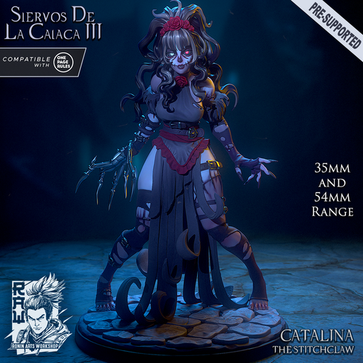 Catalina The Stitchclaw - Dia De Muertos Catrina Ragdoll - Only-Games