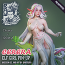 Cerera - Elf Pin-Up (75mm and 120mm) - STL only - Only-Games