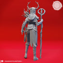 Druid - Human Female - Lvl 10 - Tabletop Miniatures (Pre-Supported)