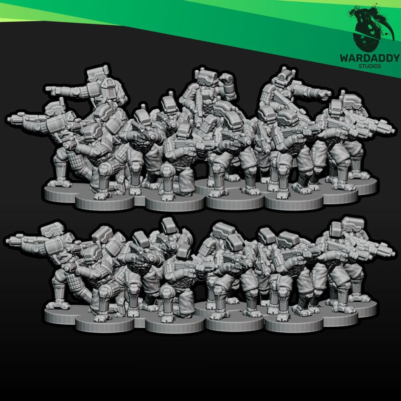 Combat Bots Vol. 1 (10mm EPIC) Teeny - Only-Games