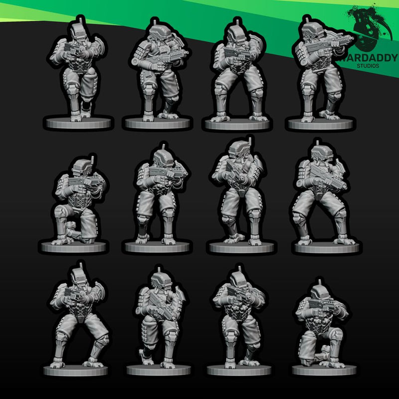 Combat Bots Vol. 1 (15mm)