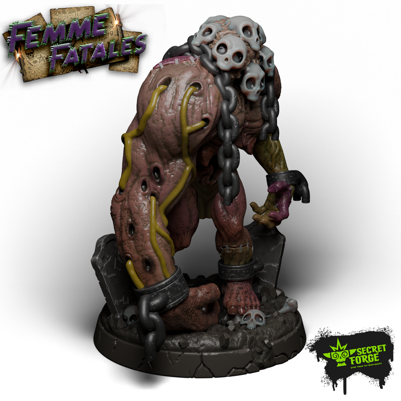 [Corpse Golem] Large Fleshbound Horror – Undead Giant, Zombie Abomination, Stitched Flesh Monster for DnD 5e 2024, and Undead Encounters