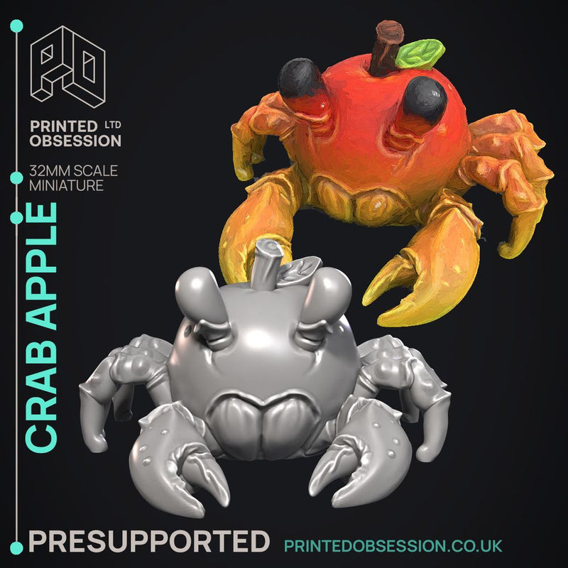 Crab Folk - 15 Models -  PRESUPPORTED - Illustrated and Stats - 32mm scale