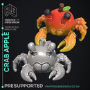 Crab Folk - 15 Models -  PRESUPPORTED - Illustrated and Stats - 32mm scale