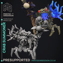 Crab Folk - 15 Models -  PRESUPPORTED - Illustrated and Stats - 32mm scale