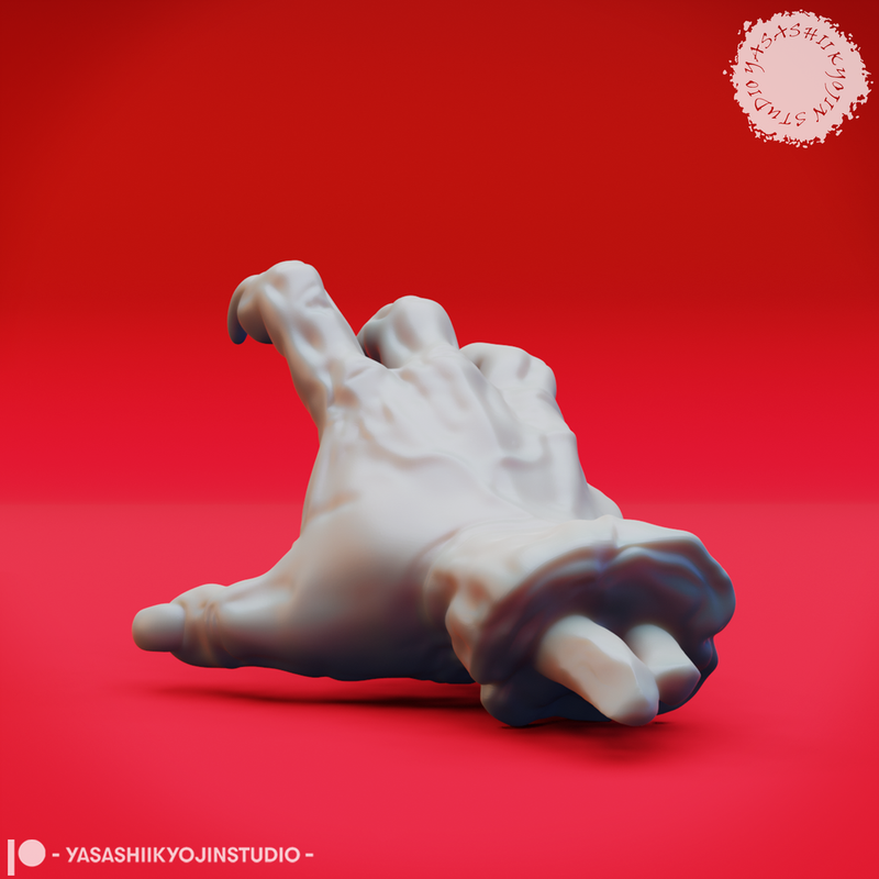 Crawling Claw - Sliding - Tabletop Miniature (Pre-Supported) - Only-Games