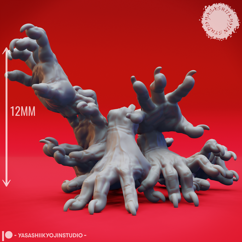 Crawling Claw Swarm - Tabletop Miniature (Pre-Supported)