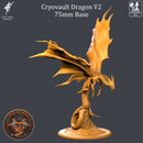 CRYOVAULT DRAGON - V2 -75mm Base - Only-Games